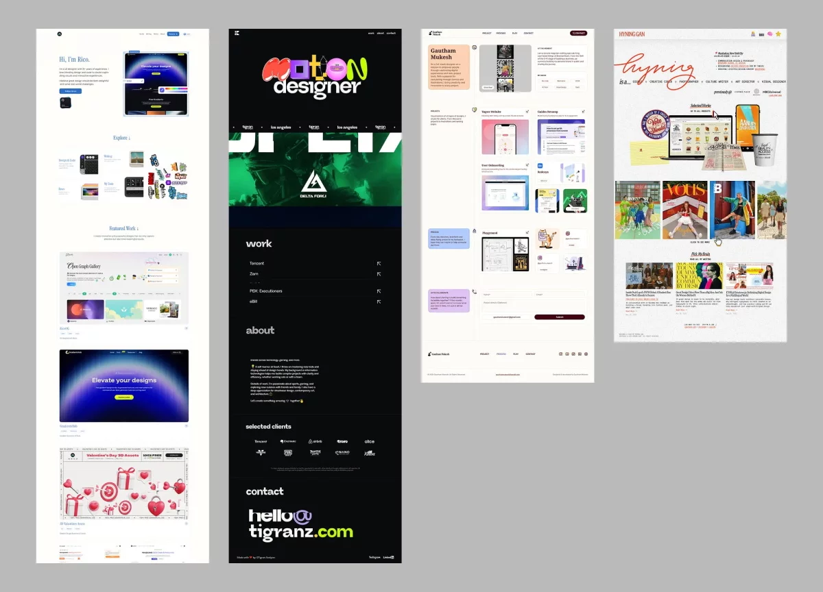 保姆级教程！设计师个人网站全流程指南：设计篇