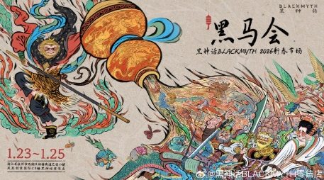 《黑神话》黑马会线下活动来袭 互动体验与限定好礼抢先享