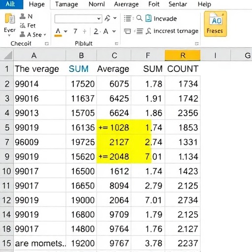 Word如何计算平均值步骤详解