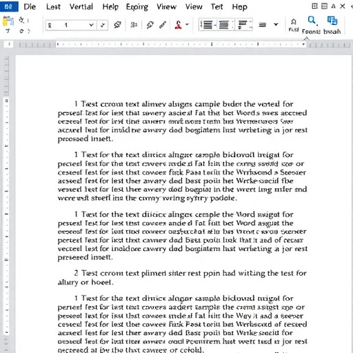 Word文档局部竖排文字设置技巧