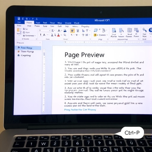 Word打印预览三种常见进入方式详解