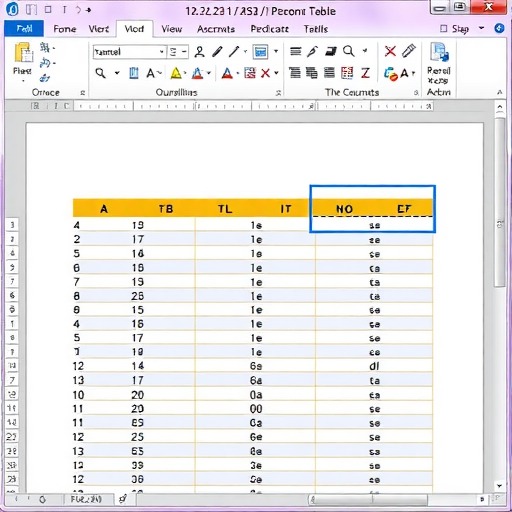 Word表格跨页自动带表头行设置方法