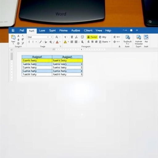 Word表格排版技巧：高效整齐与跨页显示解决方案