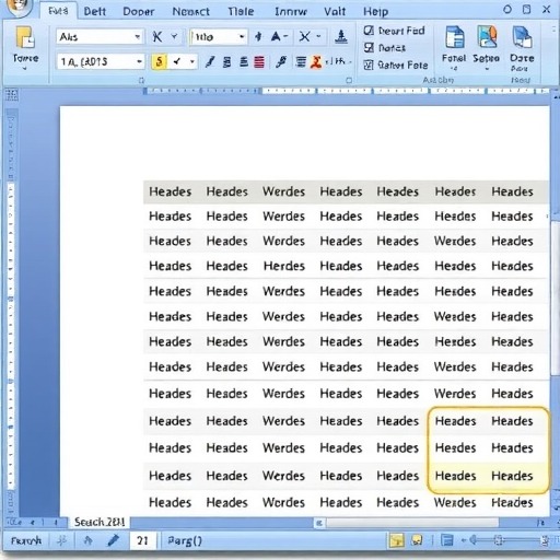 Word表格每页显示表头技巧，跨页表格设置指南