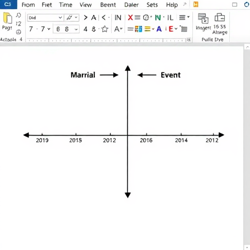 Word时间轴制作全流程图解