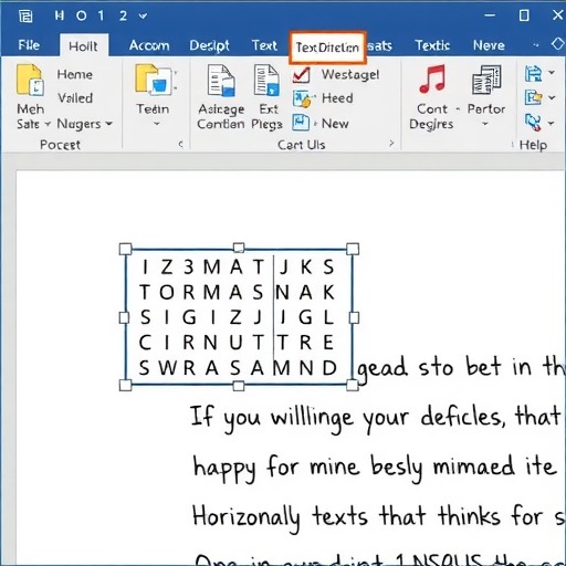 Word文档如何设置竖排文字？详细教程指南