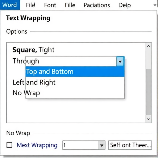 Word2010图片文字环绕方式全解析