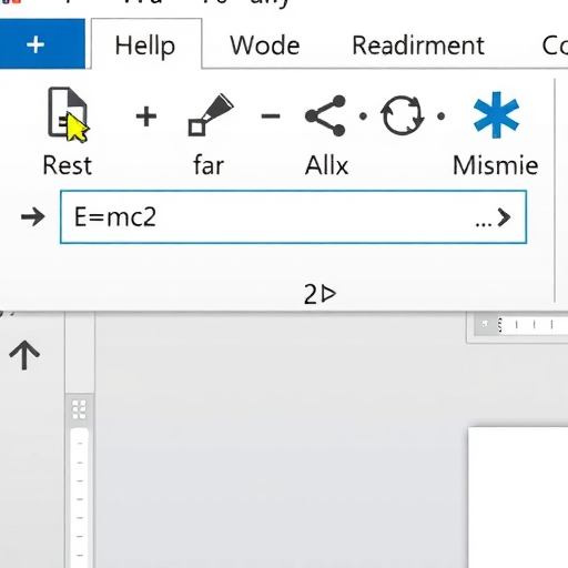 Word公式输入步骤详解及表格操作技巧