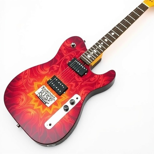 FENDER推出怪物猎人火龙联名款 TELECASTER® 电吉他