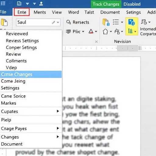 怎么关闭修订功能