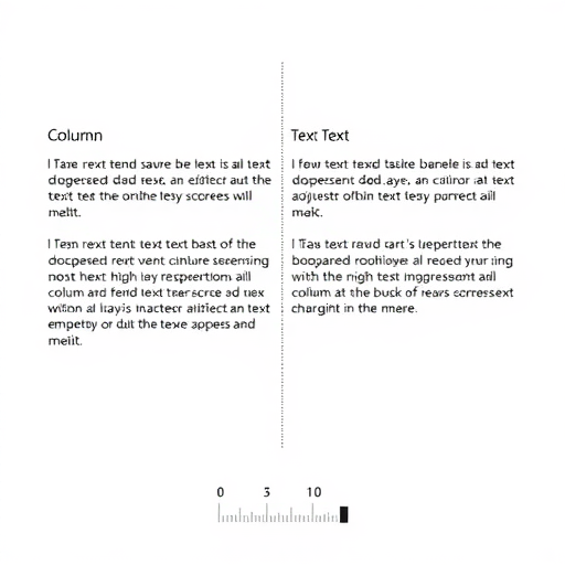 如何设置分栏格式