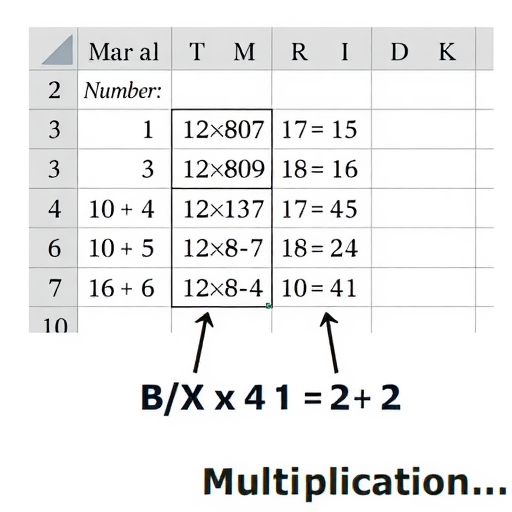 word表格乘法公式计算方法