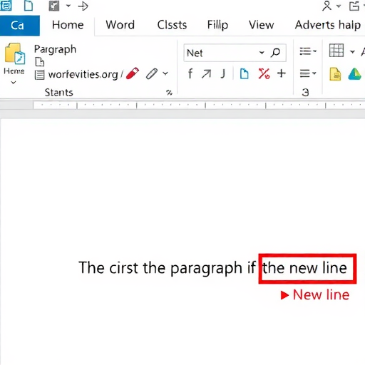 word怎么另起一段