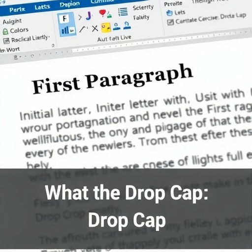 怎么对已输入的文档设置首字下沉