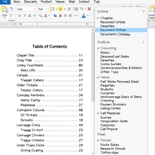 word写论文怎么插目录