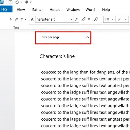 word如何设置每页多少行,每行多少字