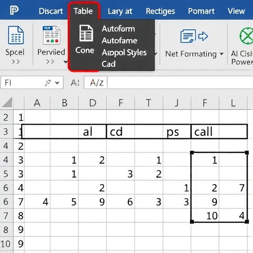 word表格怎么自动套用格式