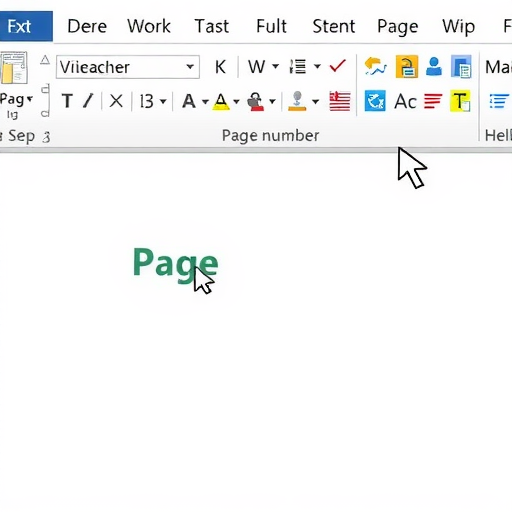 word2007页码按钮灰色怎么解决