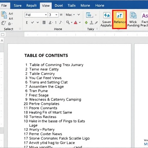在word中如何提取目录