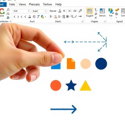 word怎么组合形状