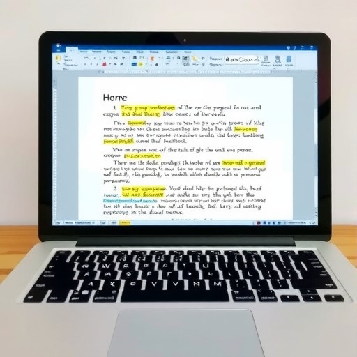 word文档编辑中如何突出显示文档的某些内容