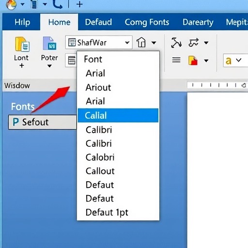 word字体字号缺省怎么设置