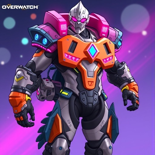 细节揭晓《守望先锋》尼尔联动皮肤概念设计图公布