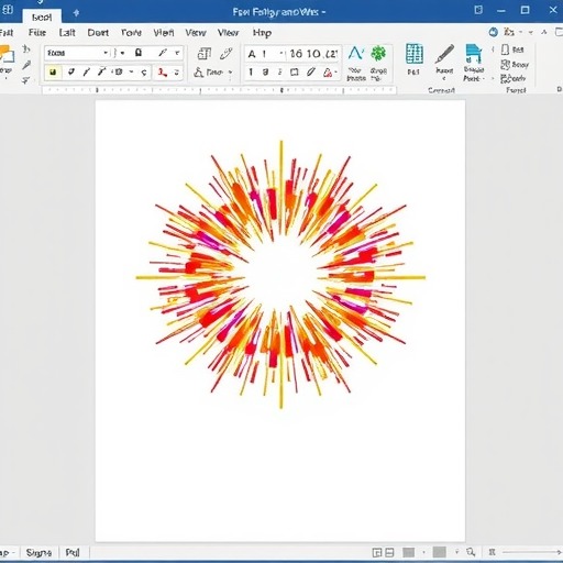 word礼花绽放效果怎么设置？