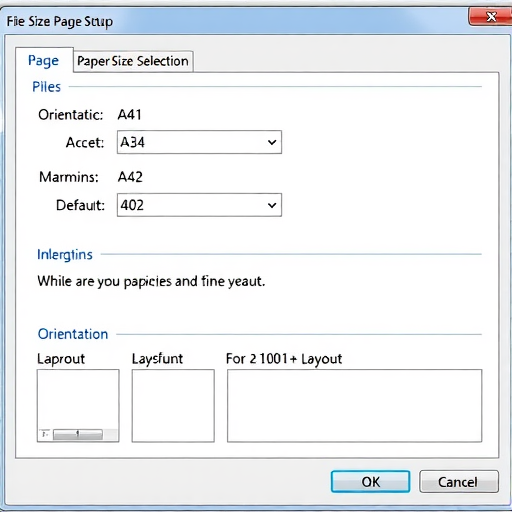 word中页面设置选项中系统默认的纸张大小是多少？