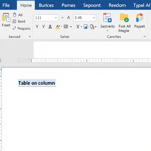 word单元格怎么拆分两列