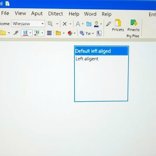 word2010默认文档对齐方式是什么