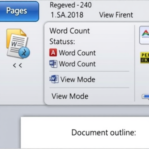 Word 2010状态栏显示内容详解