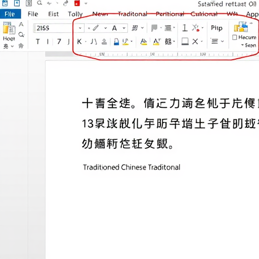 Word简转繁操作指南：三步快速切换繁体字