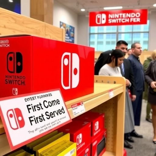 日本Switch 2取消抽签 先买先得规则启动
