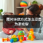 图片环绕方式怎么设置为紧密型（图3）