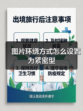 Word图片紧密环绕设置步骤详解
