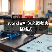 word文档怎么调整表格格式（图4）