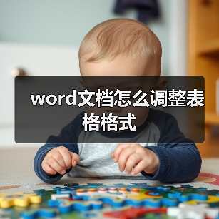 word文档怎么调整表格格式（图3）