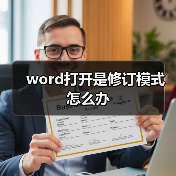word打开是修订模式怎么办（图3）
