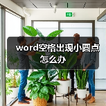 Word文档空格小圆点消失方法