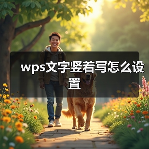 wps文字竖着写怎么设置（图4）
