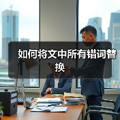 Word替换错词方法详解及网店系统解析