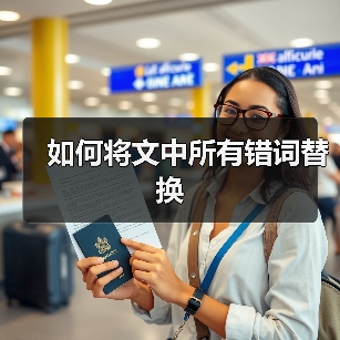如何将文中所有错词替换（图3）