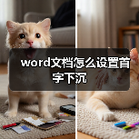 Word文档首字下沉设置方法与技巧