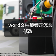 Word文档解锁修改步骤详解