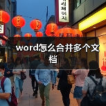word怎么合并多个文档（图3）
