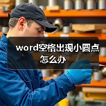 word空格出现小圆点怎么办(图3) word空格出现小圆点怎么办(图3)