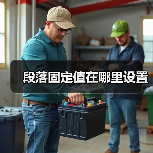 段落固定值在哪里设置（图3）