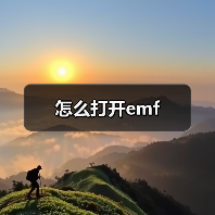 怎么打开emf
