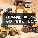 糊得包浆的“我鸟都不鸟你”表情包，怎么成了不少网友的赛博嘴替？